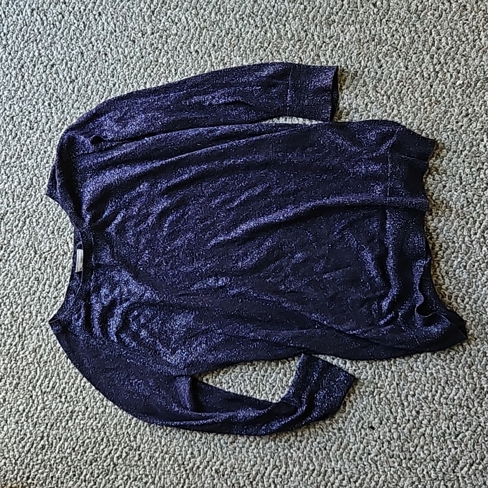 Gap Shimmer Sheer Sweater Sz. M